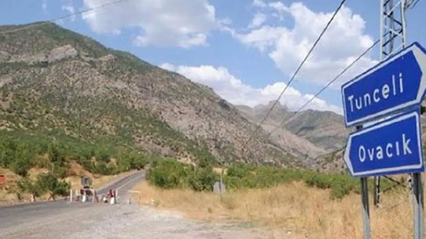 Dersim-Ovacık yolu çelik ağ çalışması nedeniyle 14-18 Eylül'de kapalı kalacak