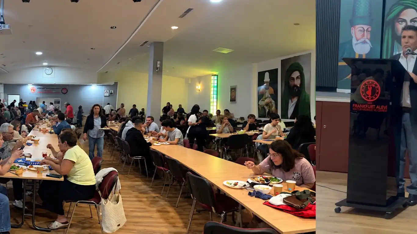 Frankfurt'ta Hozat Belediyesi İçin Dayanışma Kahvaltısı Düzenlendi