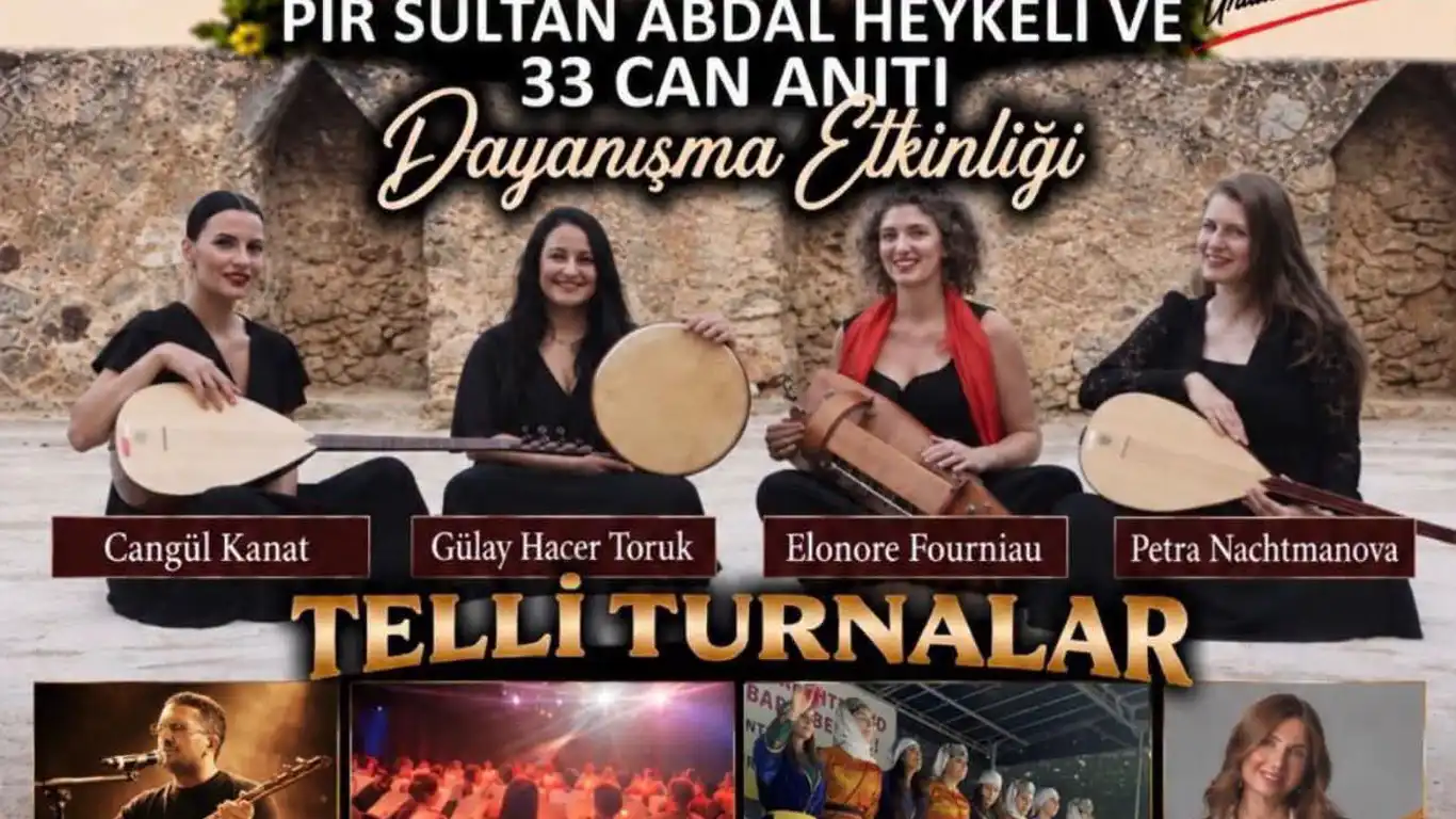Frankfurt'ta Pir Sultan Abdal Heykeli ve 33 Can Anıtı İçin Etkinlik Düzenlenecek