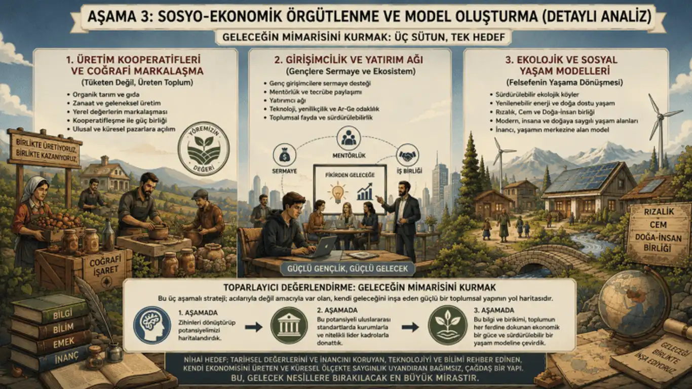 Sosyo-Ekonomik Örgütlenme ve Model Oluşturma Çalışmasında Dördüncü Bölüm